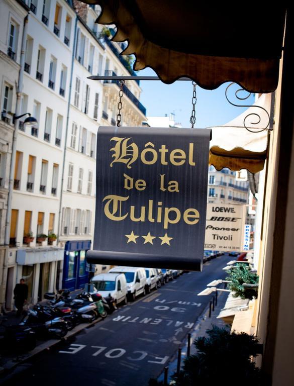 Hotel De La Tulipe Paris Eksteriør billede